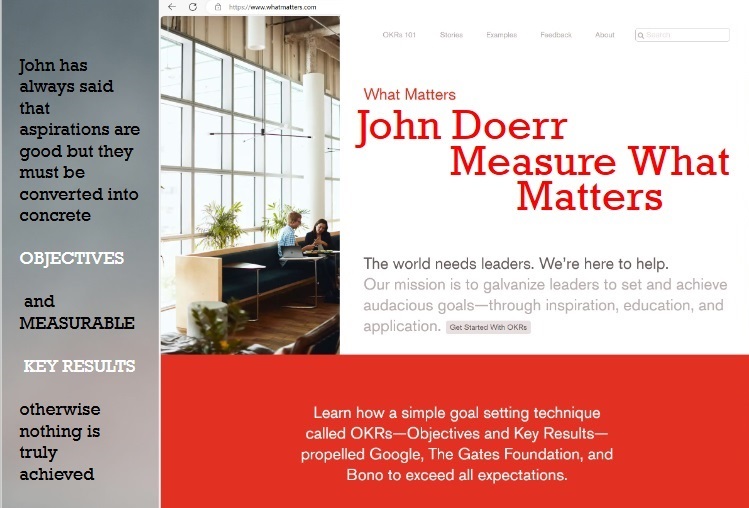 John Doerr Measure What Matters