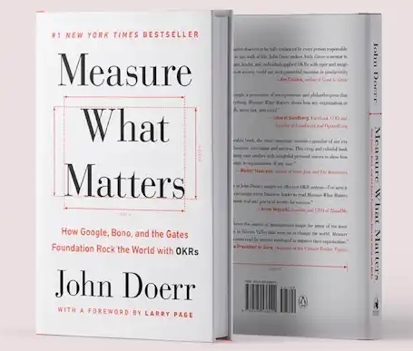Measure What Matters book cover